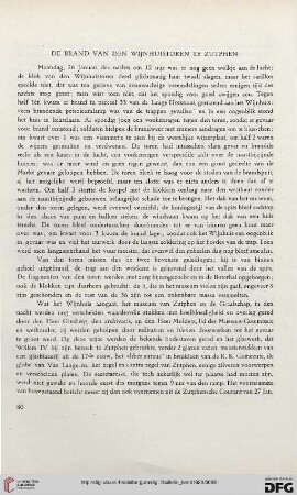2.Ser. 13.1920: De brand van den Wijnhuistoren te Zutphen