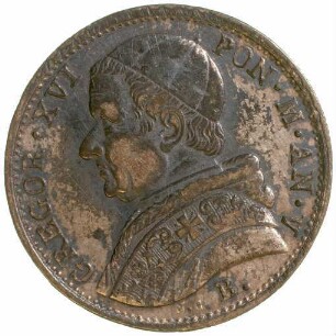 Münze, 20 Baiocchi, 1835