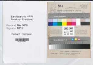 Entnazifizierung Hermann Gerlach, geb. 07.07.1888 (Gastwirt)