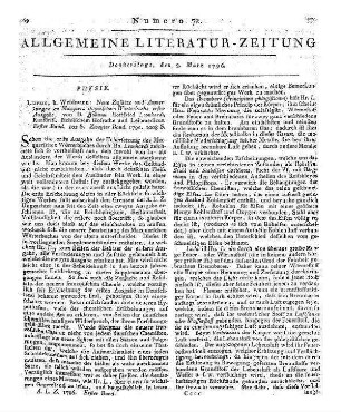 Gruner, J. L. W.: Tabellarische Uebersicht der Salze und ihrer Bestandteile nach dem phlogistischen und antiphlogistischen System. Hannover: Ritscher 1795