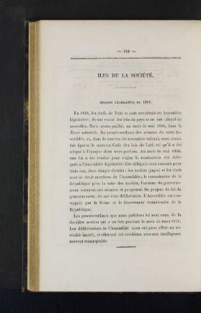 Iles De La Société.