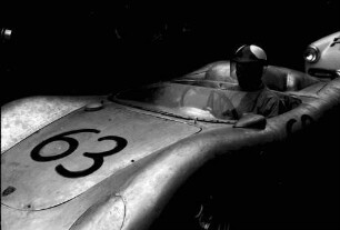 Schauinsland-Rennstrecke: Am Start; Nr. 62; Edgar Barth (Deutschland) auf Porsche 1500 RS