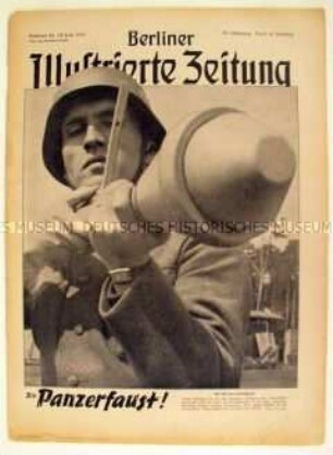 Wochenzeitschrift "Berliner Illustrierte Zeitung" u.a. zu den Kämpfen in der Normandie nach der Landung der Alliierten