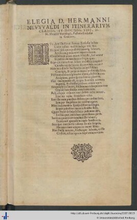 Elegia.