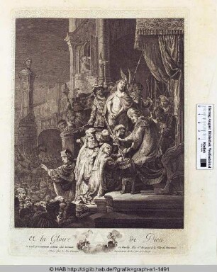 A la Gloire de Dieu.