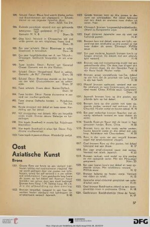 Oost aziatische kunst (Nr. 1001-1085)