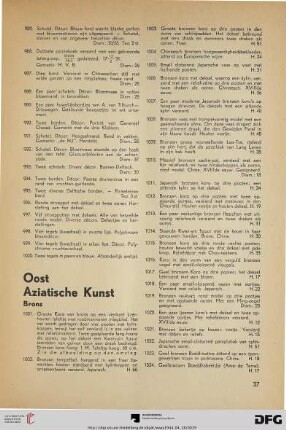 Oost aziatische kunst (Nr. 1001-1085)