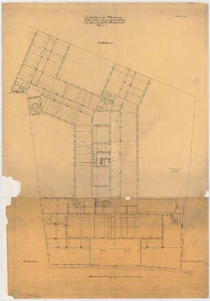 AEG-Hauptverwaltungsgebäude, Berlin: Grundriss 4.OG,1:100