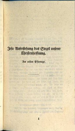 Festpredigten, 2. Festpredigten, Hälfte 2