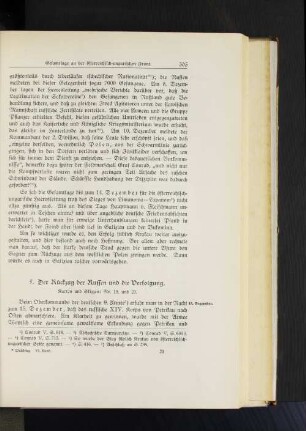5. Der Rückzug der Russen und die Verfolgung.
