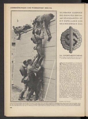 Leibesübungen und Wehrsport der SA.