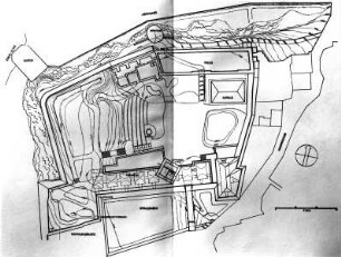Lageplan der Kaiserpfalz Eger