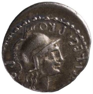 Münze, Denar, 46-45 v. Chr.