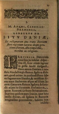 De Regno Daniæ Et Norwegiæ, Insulisq[ue] adjacentibus: juxtà ac De Holsatia, Dvcatv Sleswicensi, et finitimis provincijs, Tractatus varij