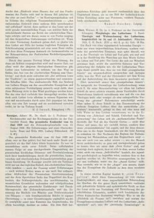 331-332 [Rezension] Das Preußische Konkordat vom 14. Juni 1929 und die Zirkumskriptions- Bulle vom 13. August 1930