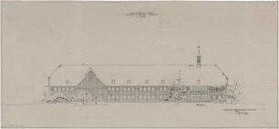 Gsaenger, Gustav; Reutte / Tirol (Österreich); Schule - Talseite, Westen (Ansicht)