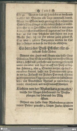 Küchlein von der Rhabarbara zu machen, welche den Magen stärcken, und die Verstopfungen der Leber und der Miltz öffnen