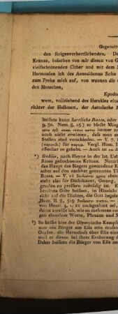 Pindars Olympische Siegsgesänge, 3. III. IV. V. Siegesgesang