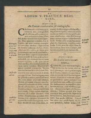 Ad Librum V. Practicae Medicinae.
