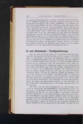 Landgewinnung.