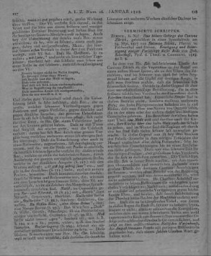 Schinz, S.: Das höhere Gebirge des Cantons Zürich. Zürich: Näf 1818