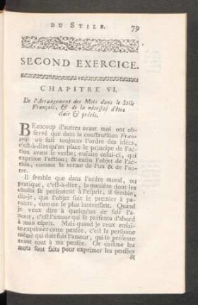 Second Exercice.