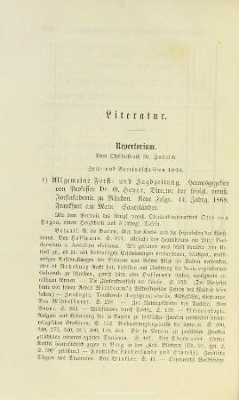 II.1. Repertorium