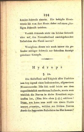 Hydrops
