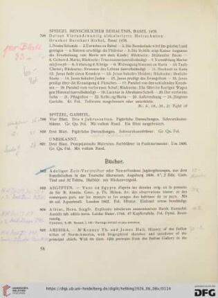 Bücher (Nr. 802-912)