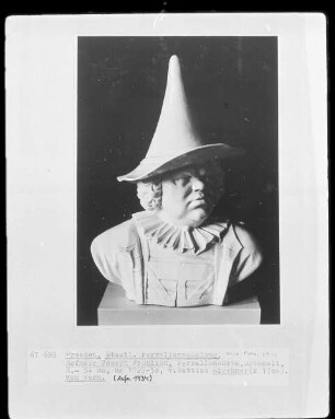 Büste Hofnarr Joseph Fröhlich