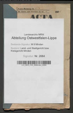 Erblasser: Volkmann, Johann Heinrich Christian: