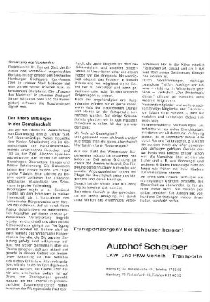 Der ältere Mitbürger in der Gemeinschaft