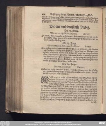 Die vier und dreissigste Predig.