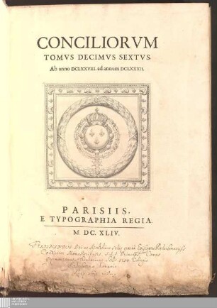Tomvs Decimvs Sextvs: Ab anno DCLXXVIII. ad annum DCLXXXII.