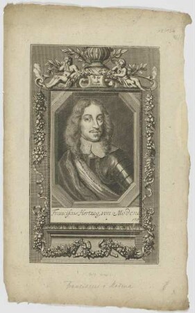 Bildnis des Franciscus Hertzog von Modena