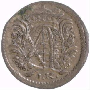 Münze, Pfennig, 1697