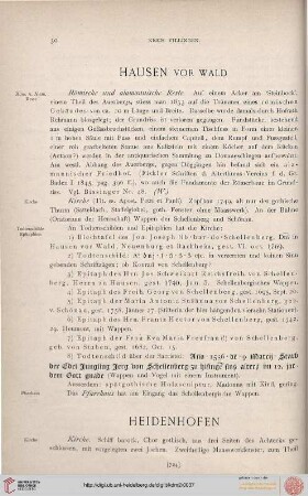 ⟦Hausen vor Wald⟧