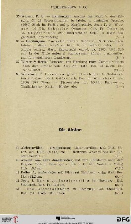 Die Alster (Nr. 39-74)