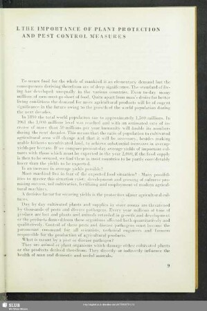 I. The Importance Of Plant Protection And Pest Control Measures