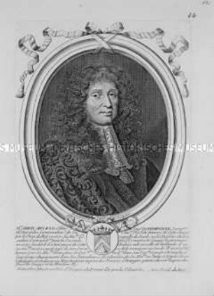 Porträt des Staatsmannes, Diplomaten, Gesandten und Ministers Simon Arnauld de Pomponne
