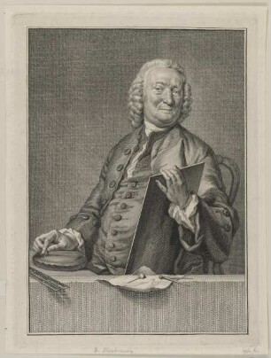 Bildnis des Jacobus Houbraken