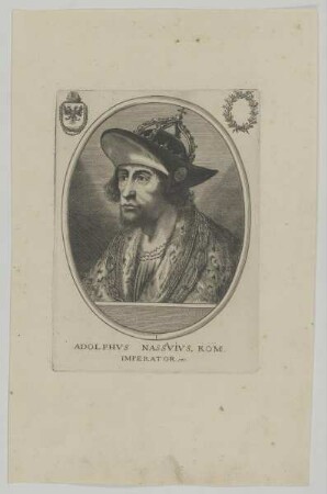 Bildnis des Adolphvs Nassavivs, römisch-deutscher König