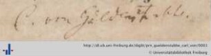 [Provenienz]: Güldenstubbe, Carl von