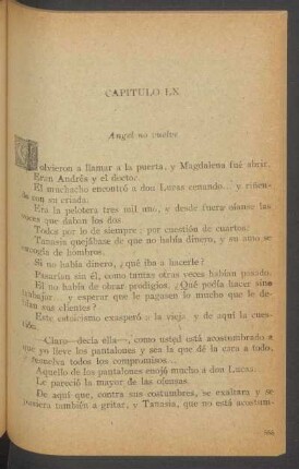 Capítulo LX - Angel no vuelve
