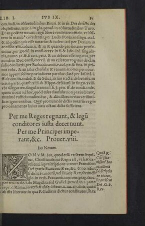 Ius Nonum. - decimumtertium Ius.