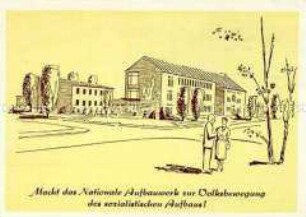 Spendenkarte zum Nationalen Aufbauwerk