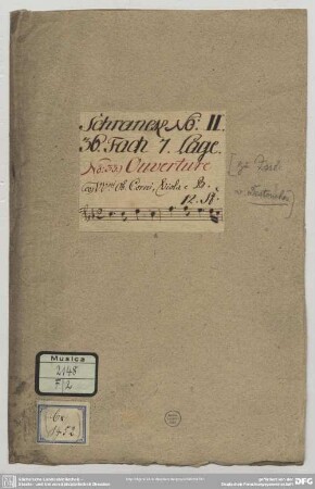 Suites - Mus.2148-F-2 : strings, bc, ob (2), fag