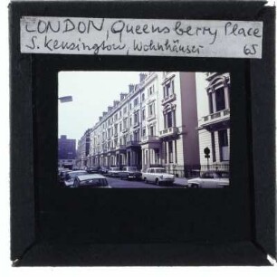 London, Queensberry Place
