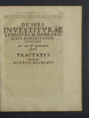 De Iure Investiturae Episcopalis