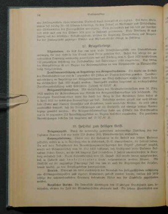 17. Kriegsfürsorge